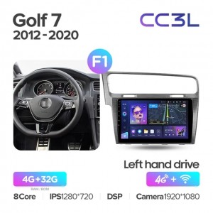 Штатная магнитола Teyes CC3L для Volkswagen Golf 7 (2012-2020)