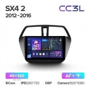 Штатная магнитола Teyes CC3L для Suzuki SX4 2 (2012-2016)