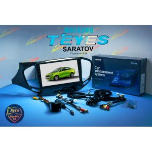 Штатная магнитола Teyes CC2 PLUS для Lada Vesta (2015-2019)