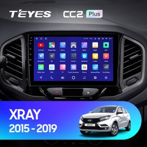 Штатная магнитола Teyes CC2 PLUS для Lada XRay (2015-2019)