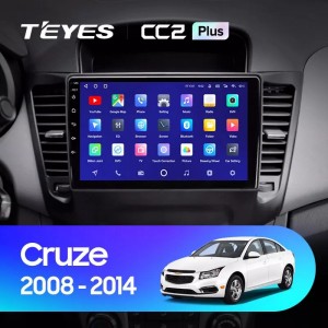 Штатная магнитола Teyes CC2 L PLUS для Chevrolet Cruze (2008-2014)