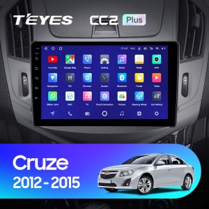 Штатная магнитола Teyes CC2 PLUS для Chevrolet Cruze (2012-2015)