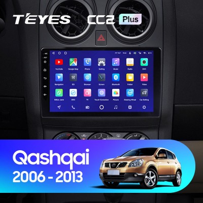 Штатная магнитола Teyes CC2 PLUS Nissan Qashqai J10 (2006-2013)