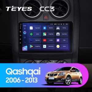 Штатная магнитола Teyes CC3L для  Nissan Qashqai J10 (2006-2013)