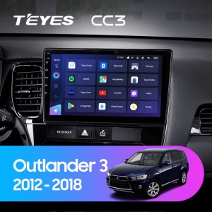 Штатная магнитола Teyes CC3L для Mitsubishi Outlander 3 (2012+)