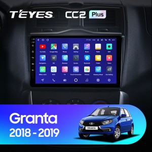 Штатная магнитола Teyes CC2 PLUS для Lada Granta (2018+)