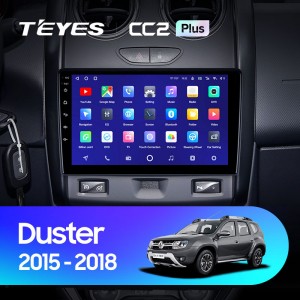 Штатная магнитола Teyes CC2 PLUS для Renault Duster (2015-2020)