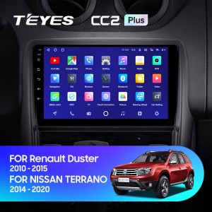 Штатная магнитола Teyes CC2 L PLUS для Renault Duster 1 (2010-2015)