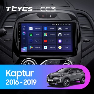 Штатная магнитола Teyes CC3L для Renault Kaptur (2016-2019)
