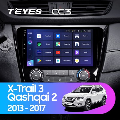 Штатная магнитола Teyes CC3L для Nissan Qashqai (J11) ( 2014+)