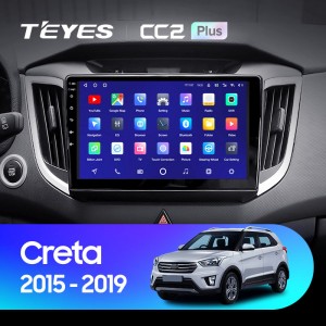 Штатная магнитола Teyes CC2 L PLUS для Hyundai Creta IX25 (2015-2019)