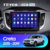 Штатная магнитола Teyes CC2 PLUS для Hyundai Creta IX25 (2015-2019)