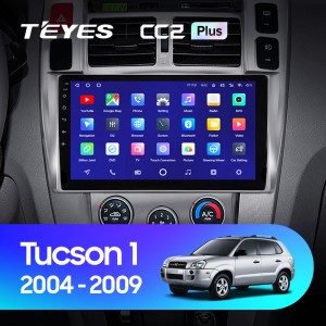 Штатная магнитола Teyes CC2 L PLUS для Hyundai Tucson 1 (2004-2009)