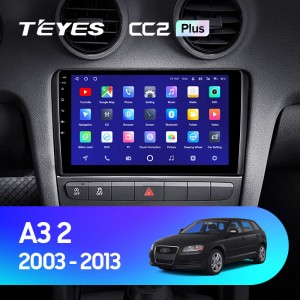 Штатная магнитола Teyes CC2 L PLUS для Audi A3 (8P) (2003-2013)