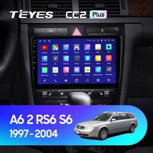 Штатная магнитола Teyes CC2 PLUS для Audi А6 (С5) (1997-2004)
