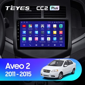 Штатная магнитола Teyes CC2 PLUS для Chevrolet Aveo 2 (2011-2015)