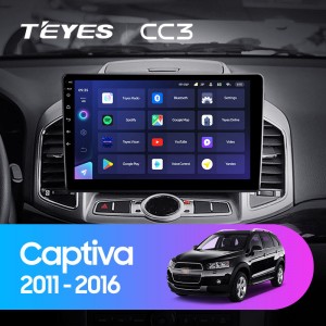 Штатная магнитола Teyes CC3 (2K)  для Chevrolet Captiva (2011-2016)