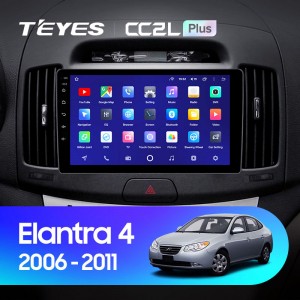 Штатная магнитола Teyes CC2 L PLUS для Hyundai Elantra (2006-2012)