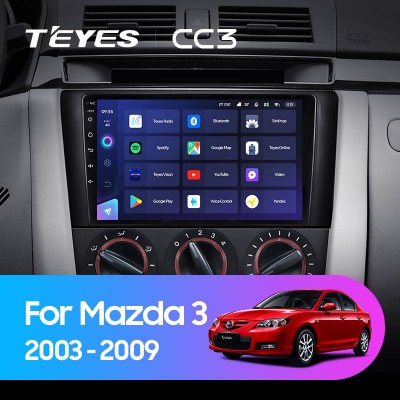Штатная магнитола Teyes CC3L для Mazda 3 (2003-2009)