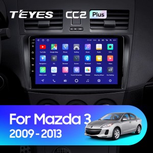 Штатная магнитола Teyes CC2 PLUS для Mazda 3 (2009-2013)