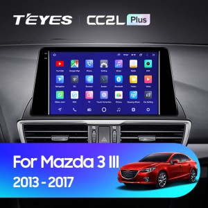 Штатная магнитола Teyes CC2 PLUS для Mazda 3 (2014-2018)