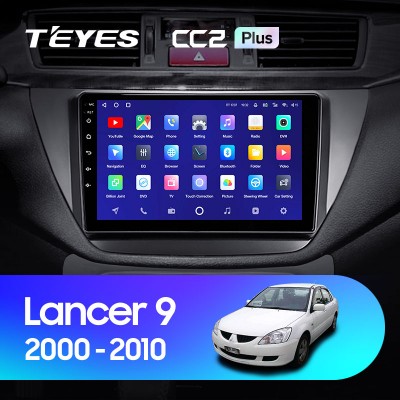 Штатная магнитола Teyes CC2 PLUS для Mitsubishi Lancer 9 (2000-2010)