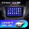 Штатная магнитола Teyes CC2 L PLUS для  Mitsubishi Lancer 9 (2000-2010)