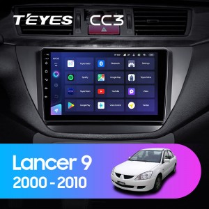 Штатная магнитола Teyes CC3L для Mitsubishi Lancer 9 (2000-2010)