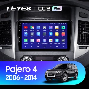 Штатная магнитола Teyes CC2 L PLUS для Mitsubishi Pajero 4 (2006-2014)