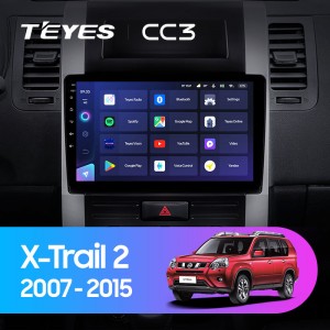 Штатная магнитола Teyes CC3L для Nissan X-Trail T31 (2007-2014)
