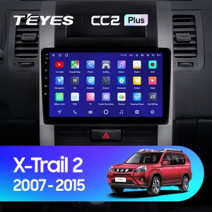 Штатная магнитола Teyes CC2 PLUS Nissan X-Trail T31 (2007-2014)