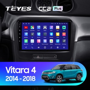 Штатная магнитола Teyes CC2 PLUS для Suzuki Vitara (2014-2019)