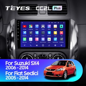 Штатная магнитола Teyes CC2 L PLUS для Suzuki SX4 1 (2006-2014)