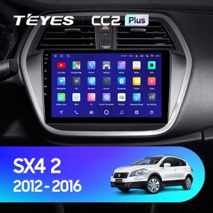 Штатная магнитола Teyes CC2 PLUS для Suzuki SX4 2 (2012-2016)