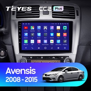 Штатная магнитола Teyes CC2 L PLUS  для Toyota Avensis 3 (2008-2015)