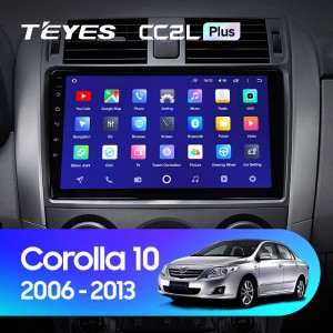 Штатная магнитола Teyes CC2 L PLUS Toyota Corolla 10 (2006-2013)