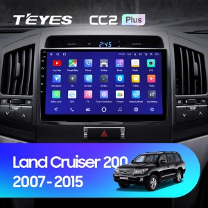 Штатная магнитола Teyes CC2 PLUS для Toyota Land Cruiser 200 (2008-2015)