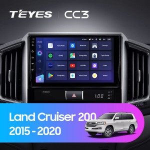 Штатная магнитола Teyes CC3 (2K) для Toyota Land Cruiser 200 Restyle (2015-2020)