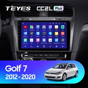 Штатная магнитола Teyes CC2 L PLUS для Volkswagen Golf 7 (2012-2017)