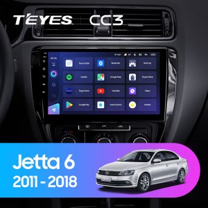 Штатная магнитола Teyes CC3 (2K) для Volkswagen Jetta 6 (2010-2018)