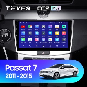 Штатная магнитола Teyes CC2 PLUS для  Volkswagen Passat B7 (2011-2015)