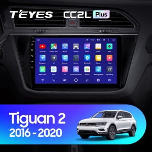 Штатная магнитола Teyes CC2 L PLUS для Volkswagen Tiguan 2 (2017+)
