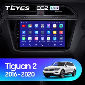 Штатная магнитола Teyes CC2 PLUS для Volkswagen Tiguan 2 (2017+)