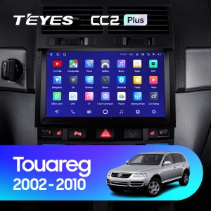 Штатная магнитола Teyes CC2 PLUS для Volkswagen Touareg 1 (2002-2010)