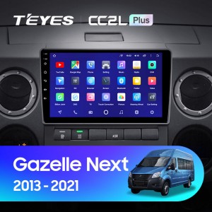 Штатная магнитола Teyes CC2 L PLUS для GAZ Gazelle Next (2013-2021)