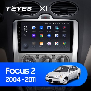Штатная магнитола Teyes X-1 для Ford Focus 2 (2004-2011)