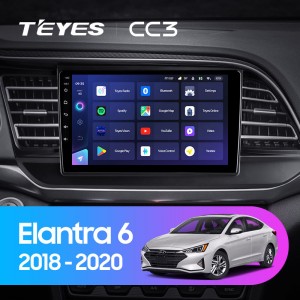 Штатная магнитола Teyes CC3L для Hyundai Elantra (2019+)