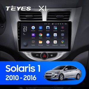 Штатная магнитола Teyes X-1 для Hyundai Solaris 1 (2010-2017)
