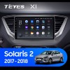 Штатная магнитола Teyes X-1 для Hyundai Solaris 2 (2017-2019)