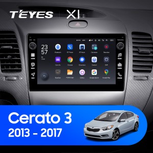 Штатная магнитола Teyes X-1 для Kia Cerato 3 (2013-2018)